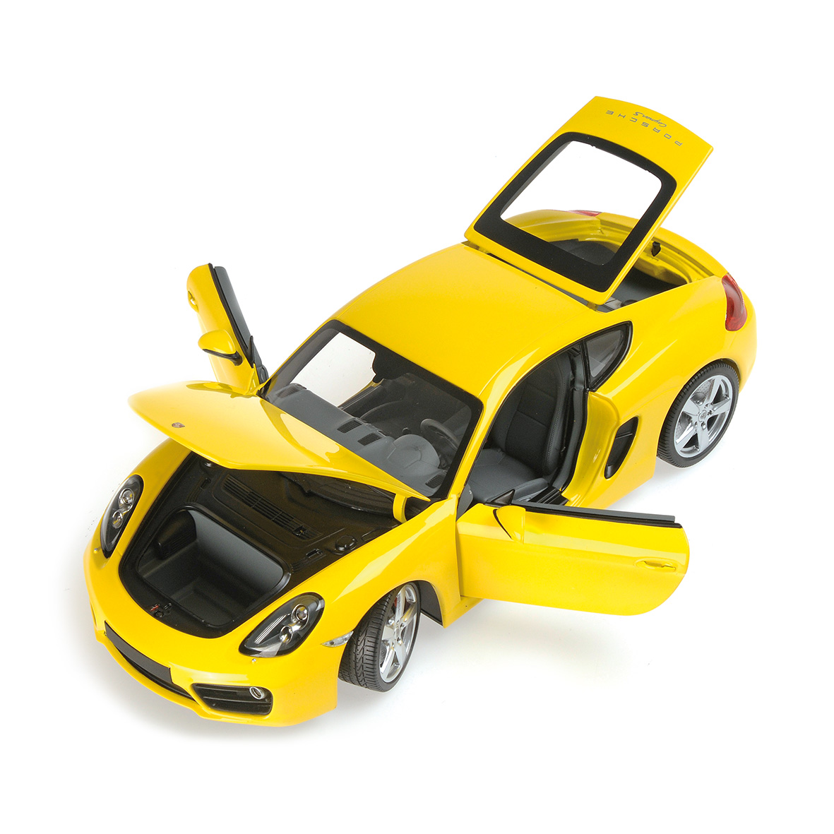 PORSCHE CAYMAN - 2012 - YELLOW
