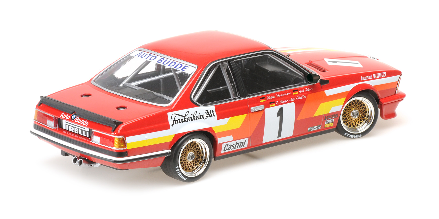 BMW 635 CSI - AUTO BUDDE RACING TEAM - FELDER/HAMELMANN/WALTERSCHEID-MUELLER - WINNER 24H NRING 1985