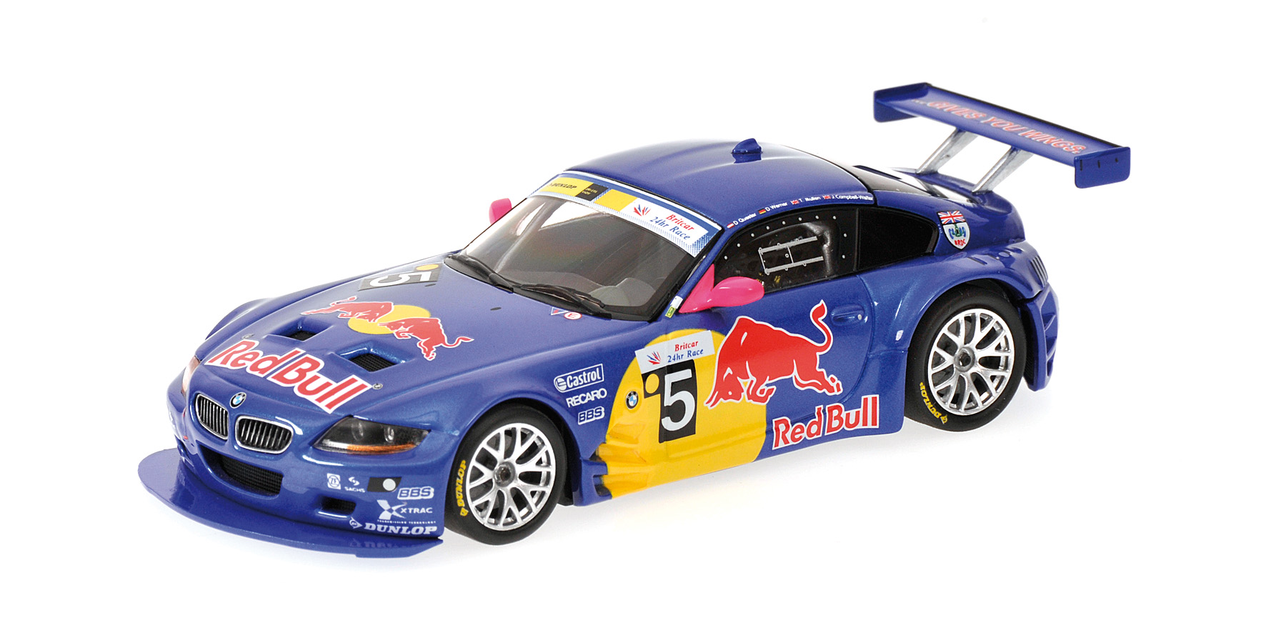 BMW Z4 M COUPE - 'RED BULL' - WERNER/QUESTER/MULLEN/CAMPBELL-WALTER - WINNERS 24H SILVERSTONE 2006