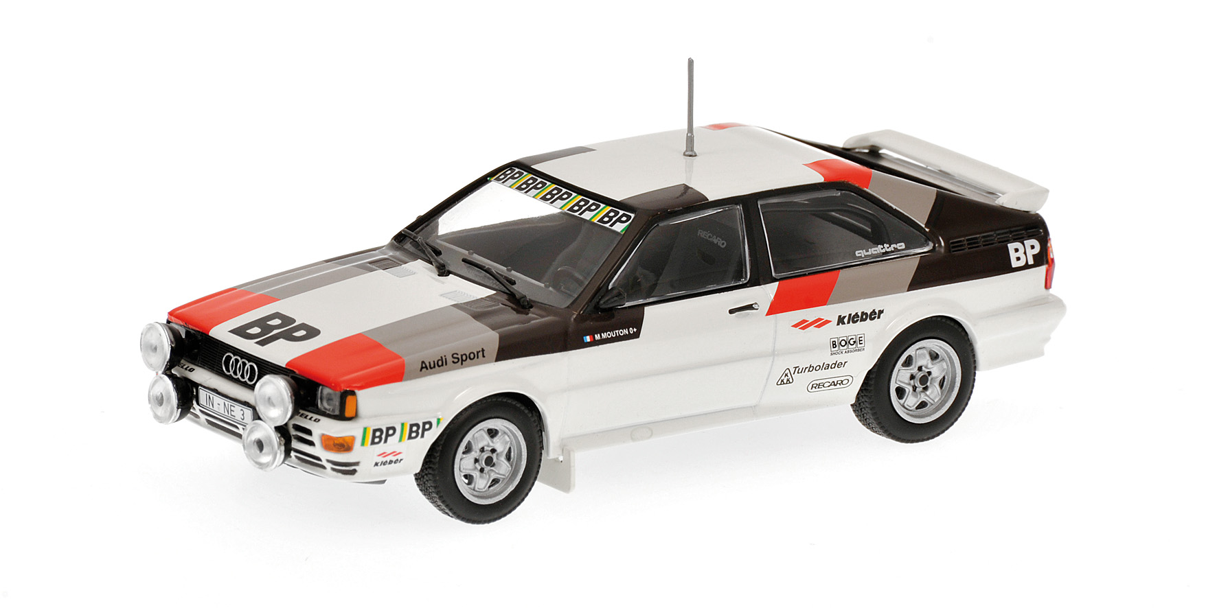 AUDI QUATTRO RALLY - MICHÈLE MOUTON - TESTCAR 1981