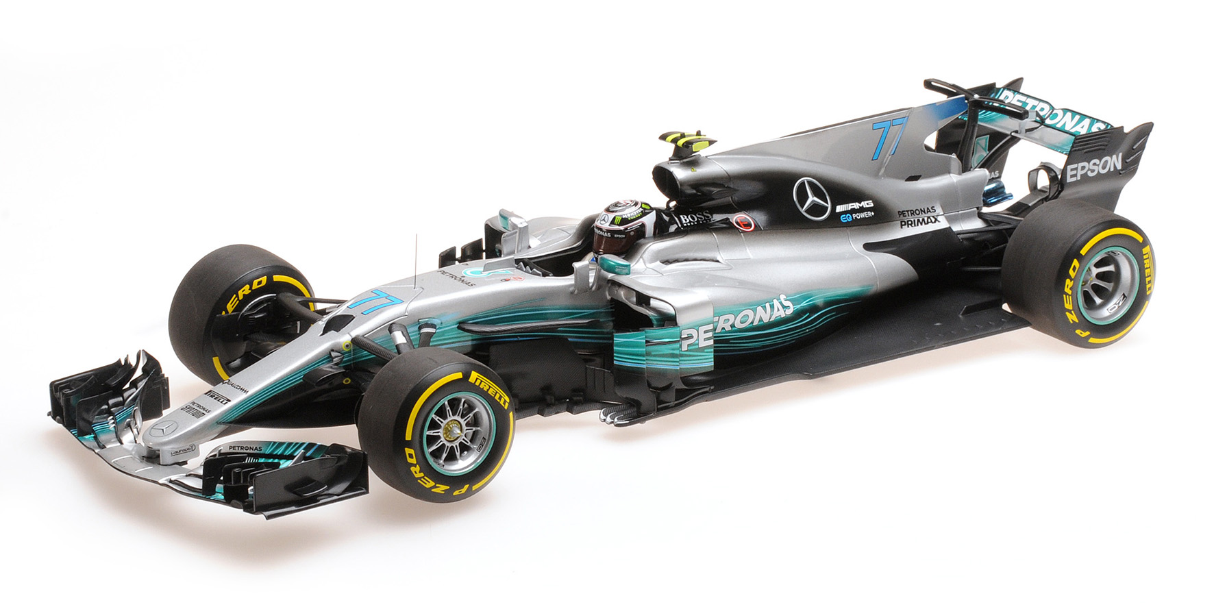 MERCEDES AMG PETRONAS FORMULA ONE TEAM F1 W08 EQ POWER+ - VALTTERI BOTTAS - SPANISH GP 2017