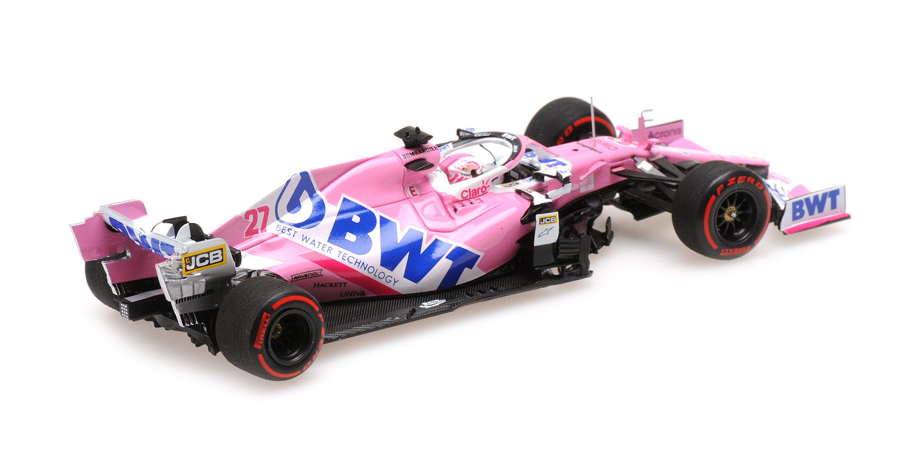 BWT RACING POINT F1 TEAM MERCEDES RP20 - NICO HULKENBERG - 70TH ANNIVERSARY GP 2020