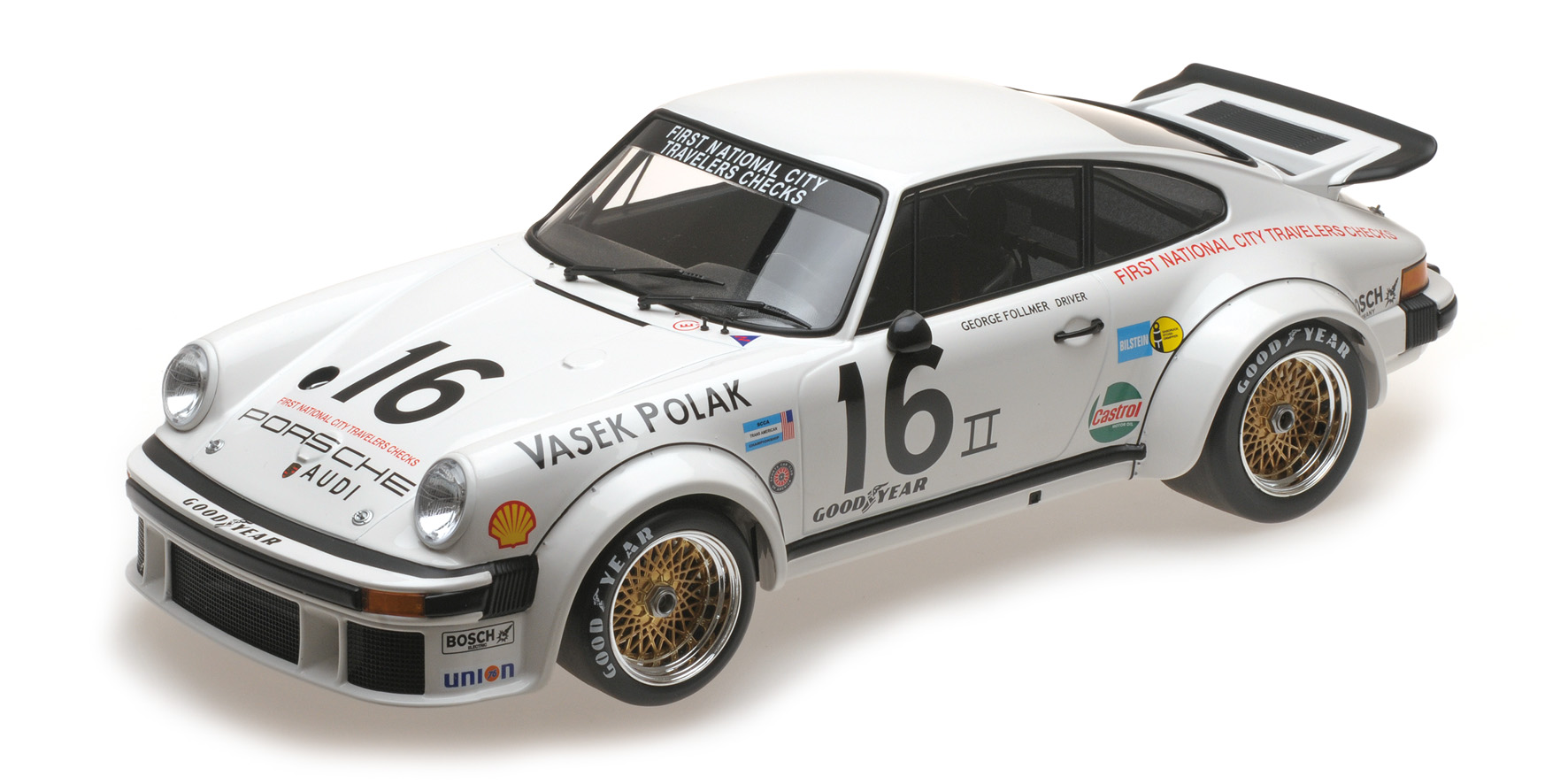 PORSCHE 934 - VASEK POLAK RACING - GEORGE FOLLMER - 1976 TRANS-AM CHAMPION