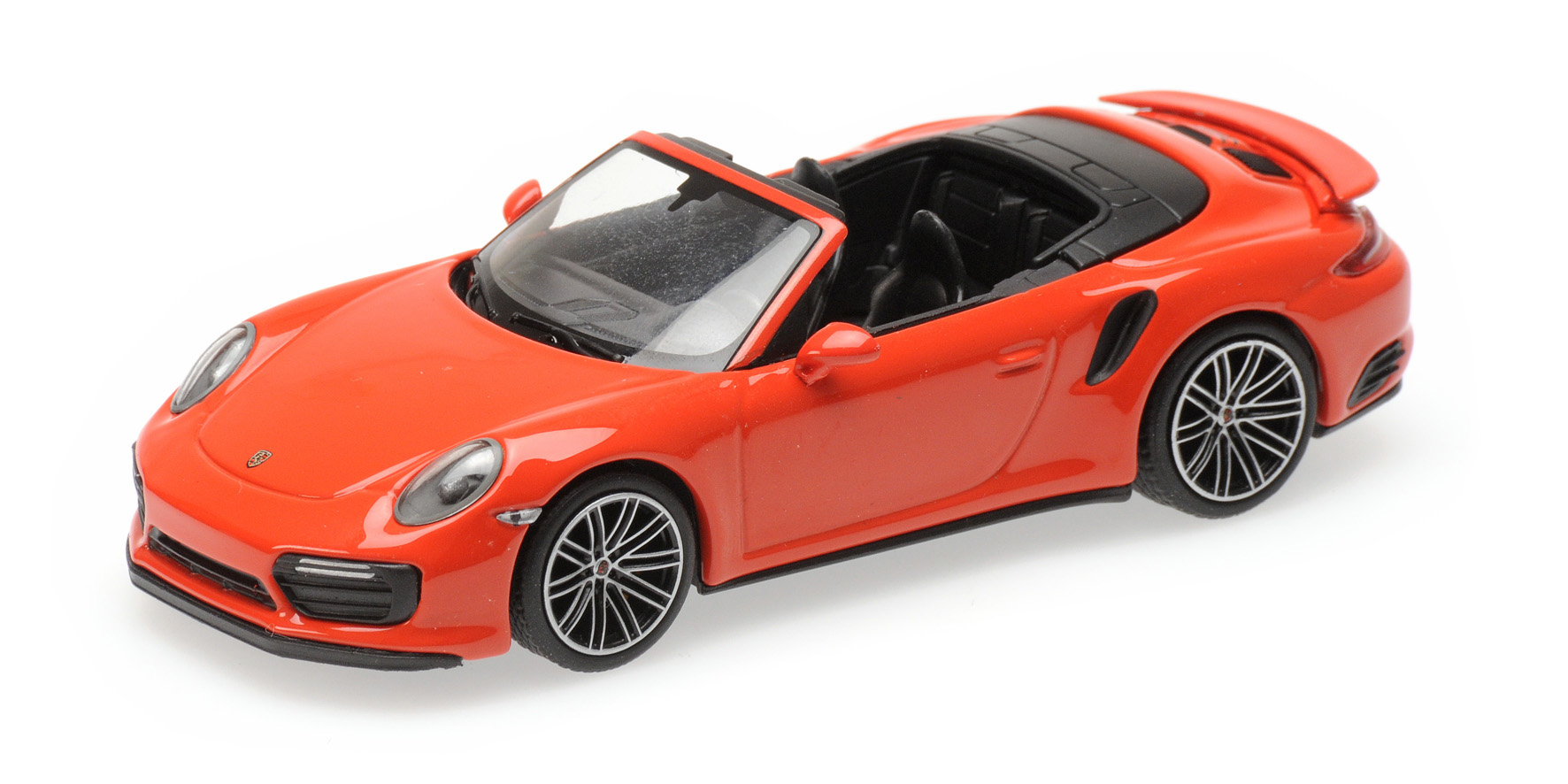 PORSCHE 911 (991.2) TURBO S CABRIOLET - 2017 - ORANGE