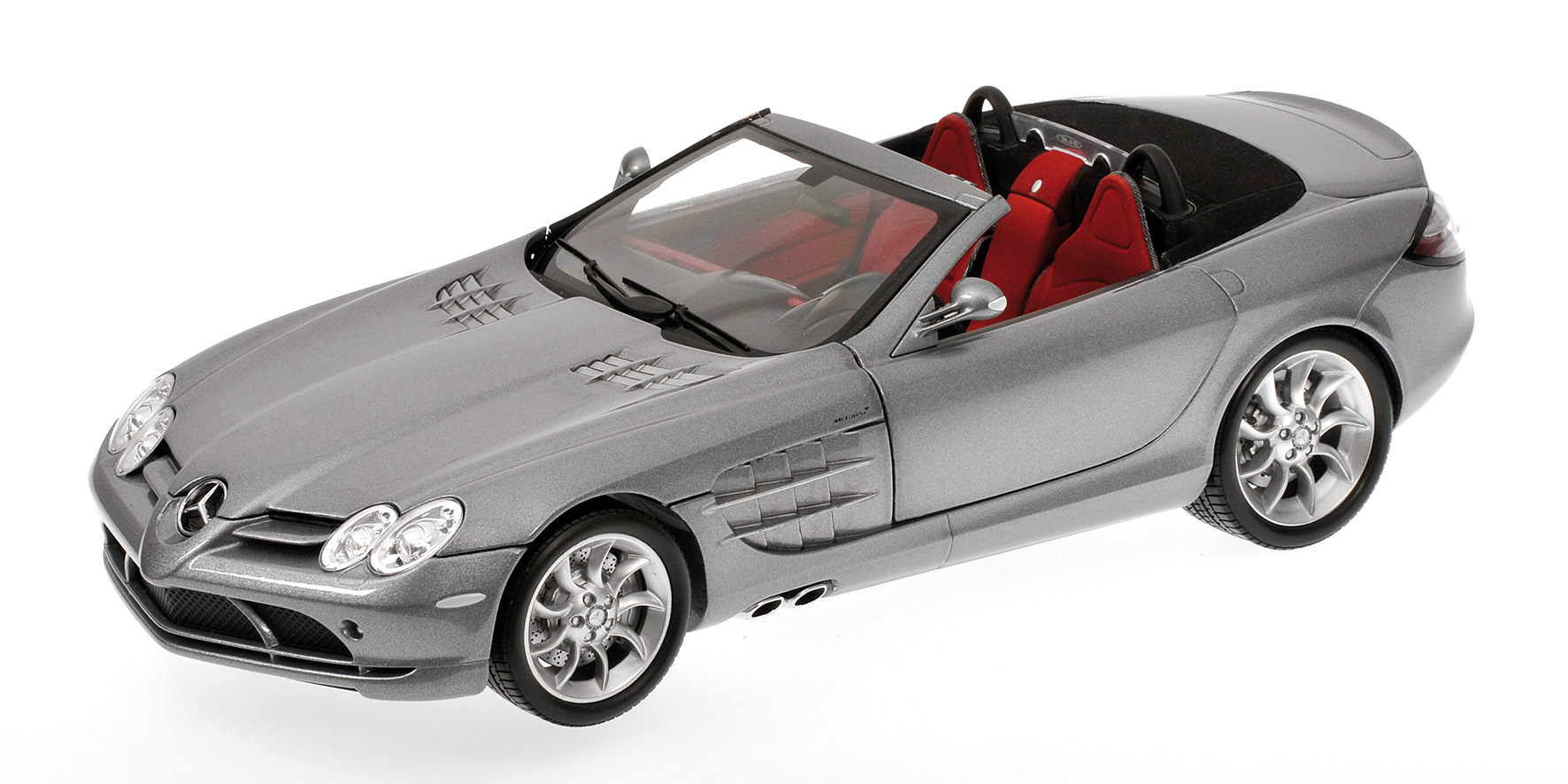 MERCEDES-BENZ SLR-MCLAREN ROADSTER - 2007 - GREY METALLIC