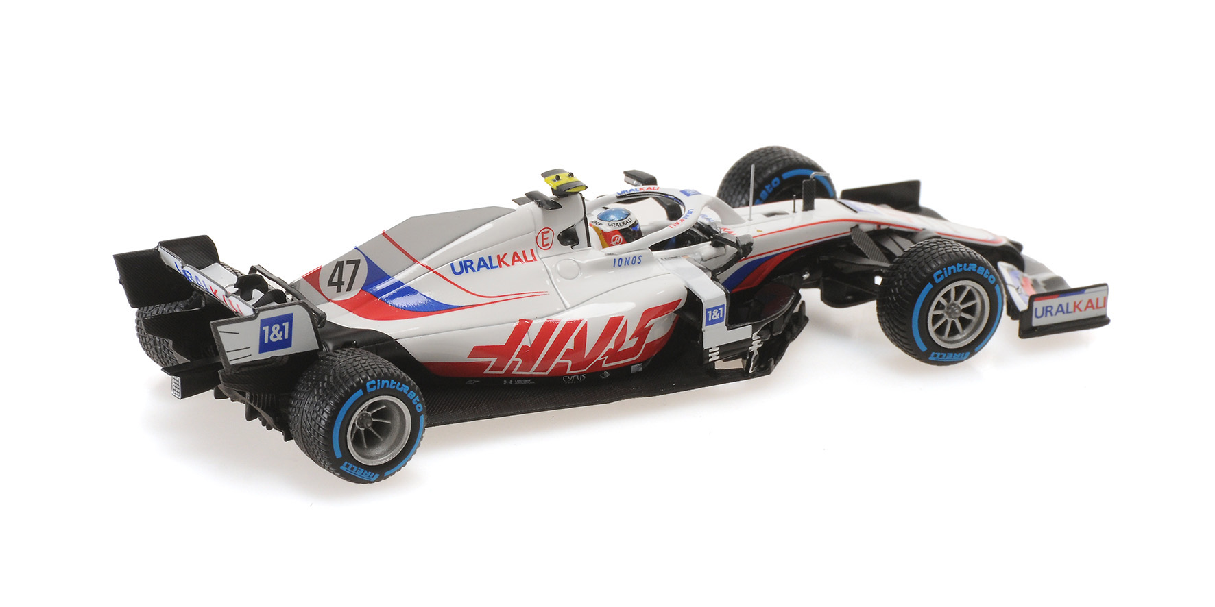 URALKALI HAAS F1 TEAM VF-21 - MICK SCHUMACHER - BELGIUM GP 2021