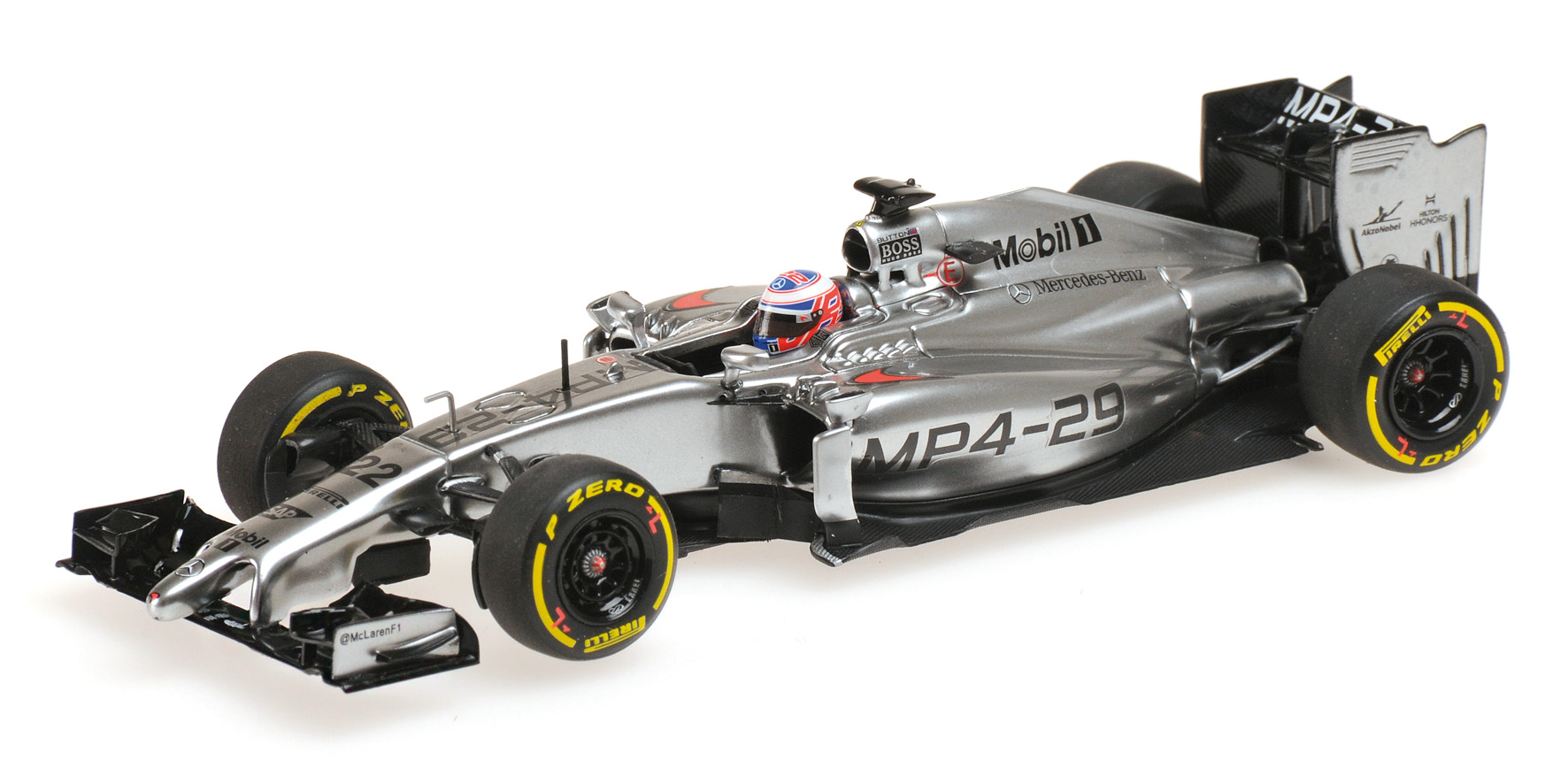 MCLAREN MERCEDES MP4-29 - JENSON BUTTON - PRE-SEASON TESTING 2014