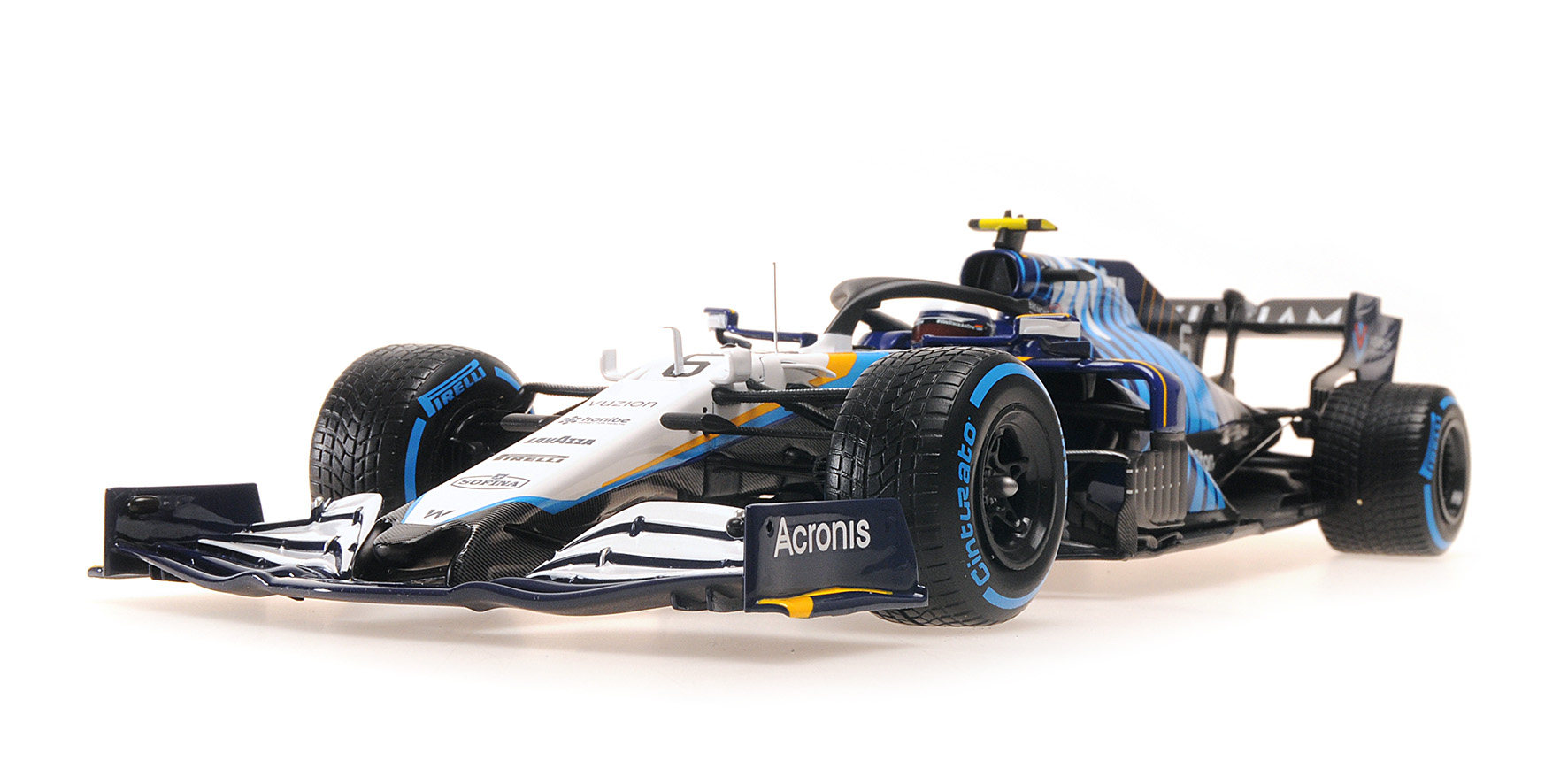 WILLIAMS RACING MERCEDES FW43B - NICHOLAS LATIFI- BELGIAN GP 2021