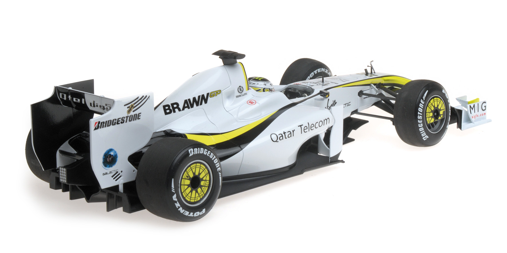 BRAWN GP BGP001 - JENSON BUTTON - WORLD CHAMPION 2009