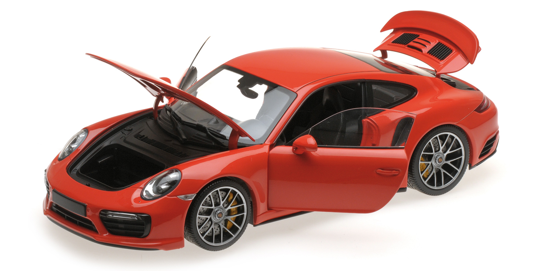 PORSCHE 911 TURBO S - 2016 - ORANGE