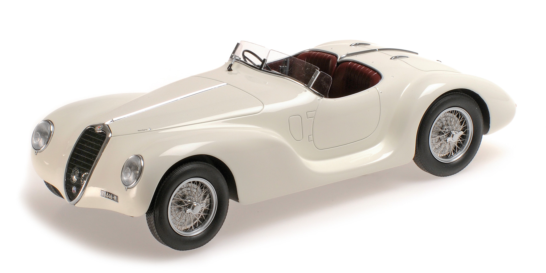 ALFA ROMEO 6C 2500 SS CORSA SPIDER - 1939 - WHITE