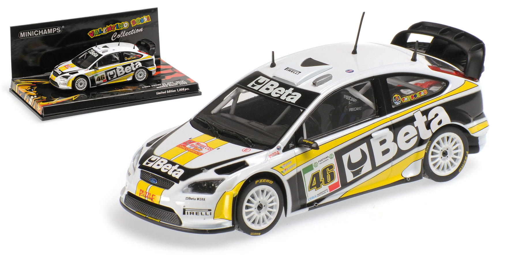 FORD FOCUS RALLY 'BETA' – ROSSI/CASSINA – MONZA RALLY 2008