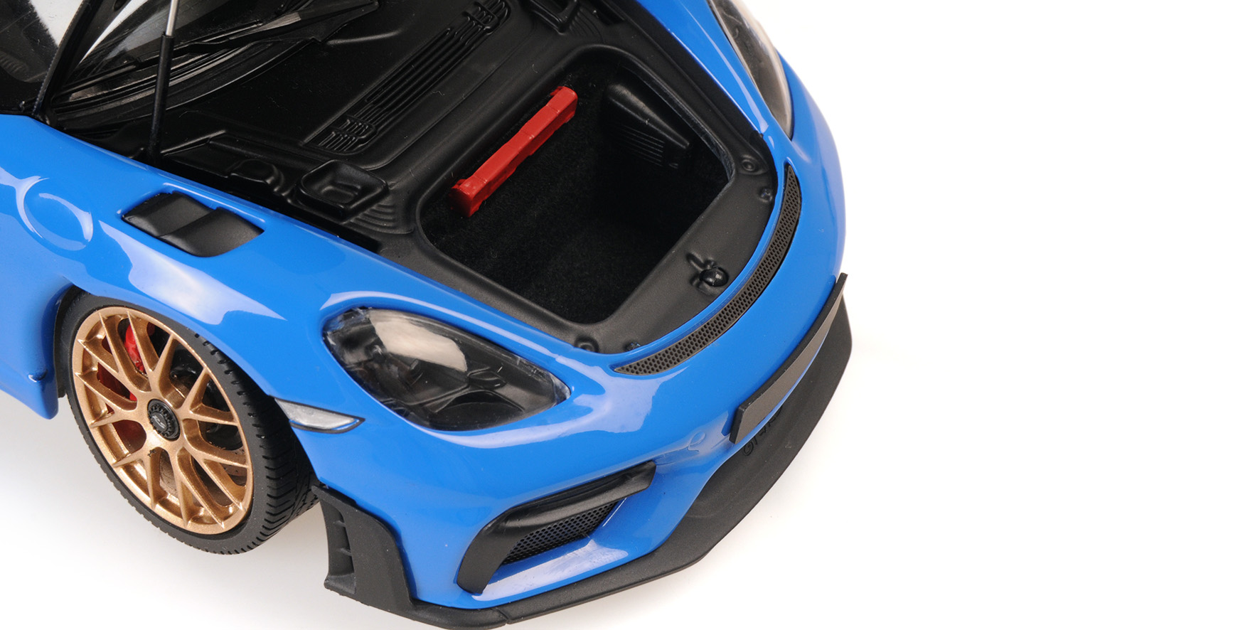 PORSCHE CAYMAN GT4 RS - 2024 -BLUE W/ WEISSACH PACKAGE