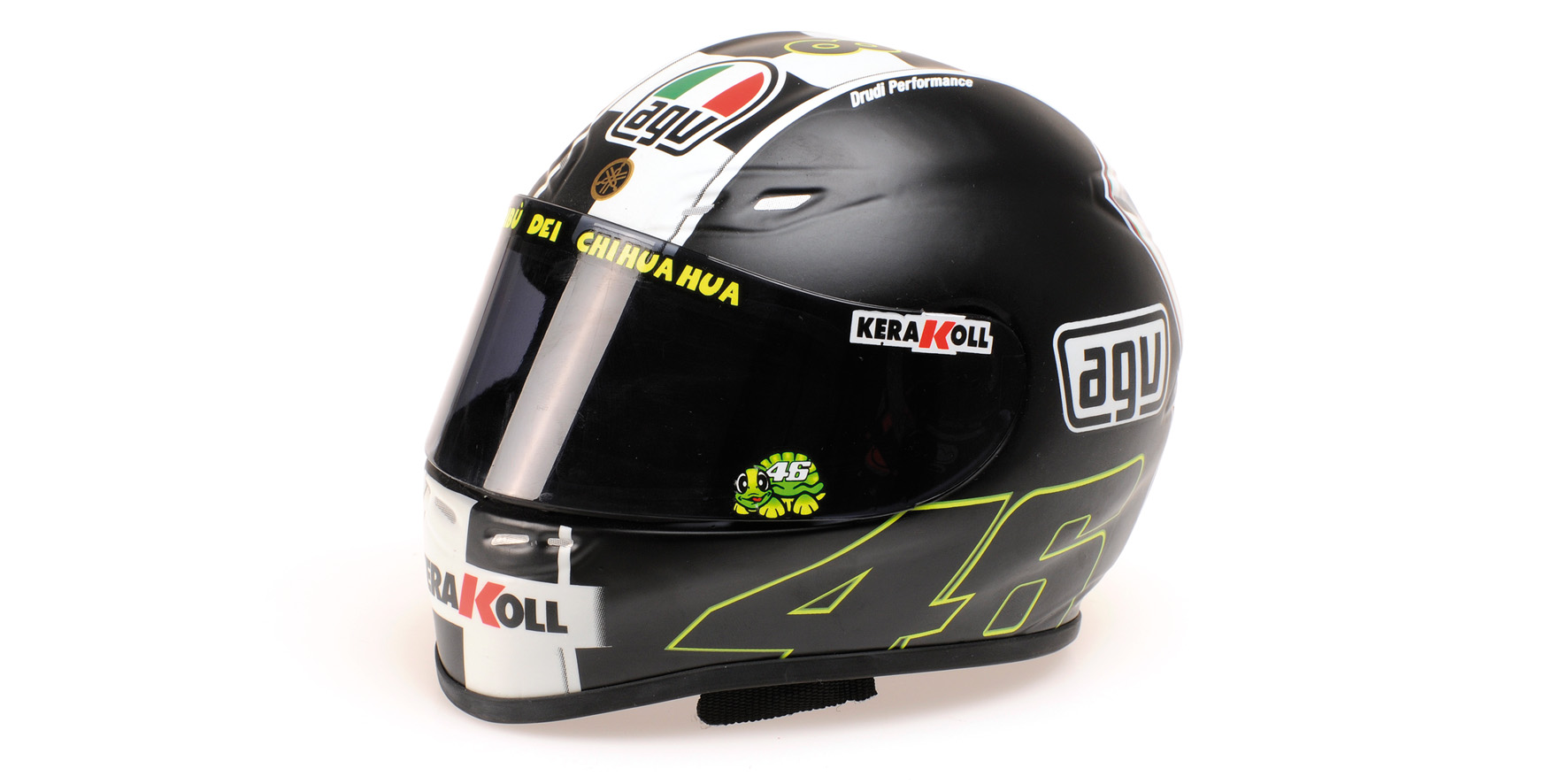 AGV HELMET - VALENTINO ROSSI - MOTOGP MOTEGI - WORLD CHAMPION 2008