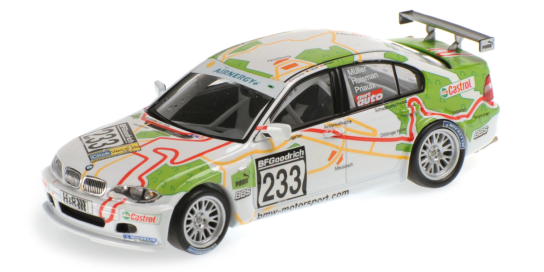 BMW 320I - SCHUBERT MOTORS - PRIAULX/MÜLLER/HUISMAN - VLN NÜRBURGRING 2005