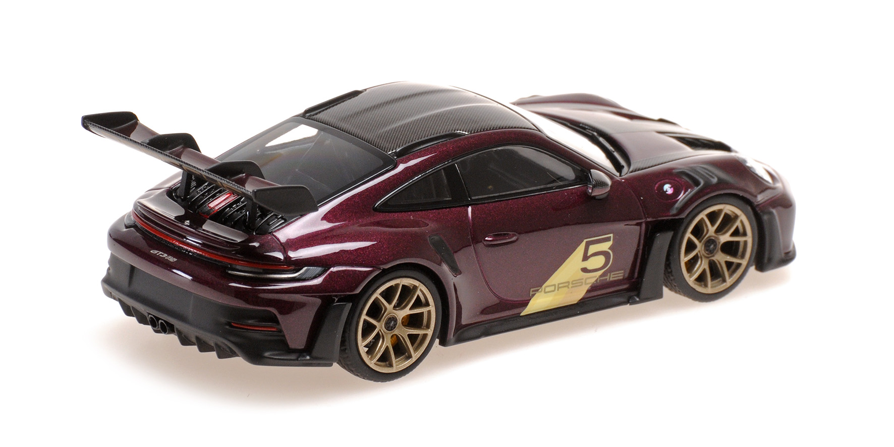PORSCHE 911 (992) GT3RS - 2023 - PURPLE W GOLD WHEELS