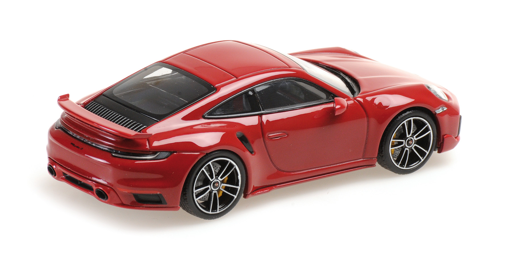PORSCHE 911 (992) TURBO S COUPE SPORT DESIGN - 2021 - RED