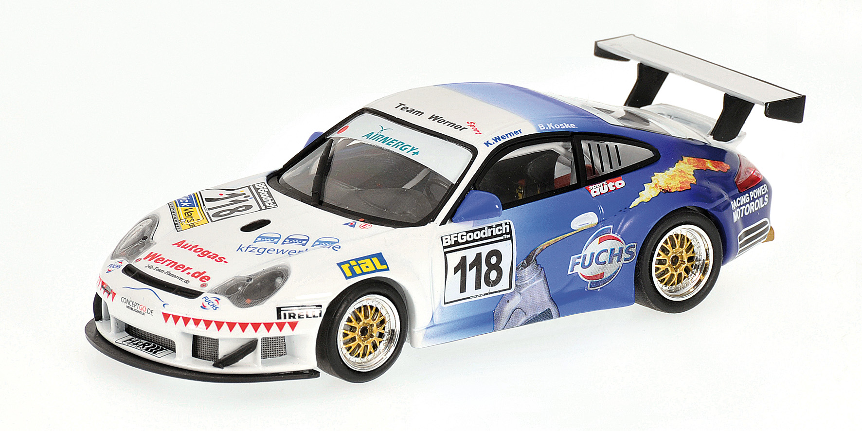 PORSCHE 911 GT3 RSR (TYP 997) - TEAM WERNER SPORT - WERNER/KOSKE - VLN 2007