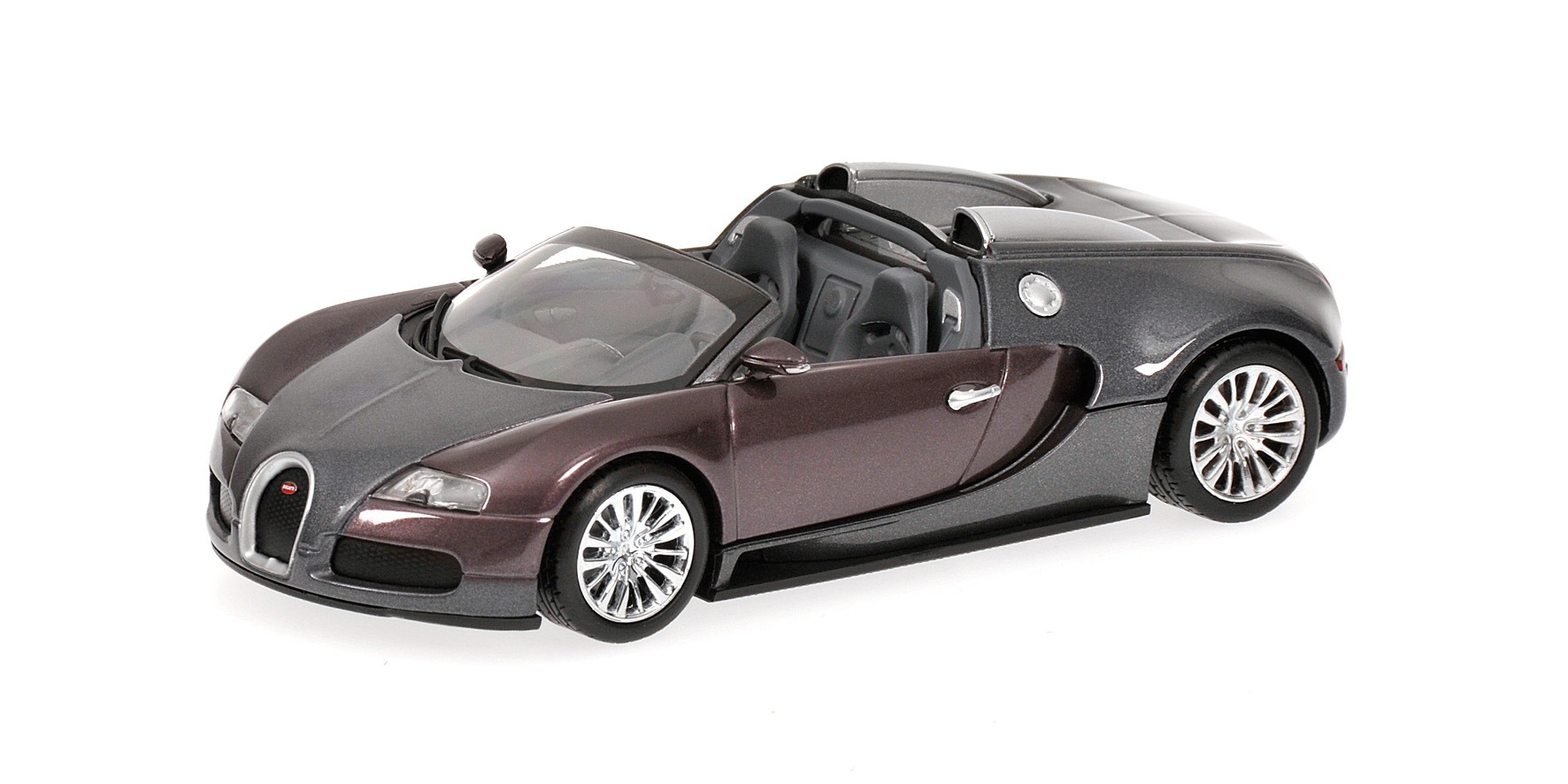 BUGATTI VEYRON GRAND SPORT - 2009 - GREY METALLIC/GREY METALLIC