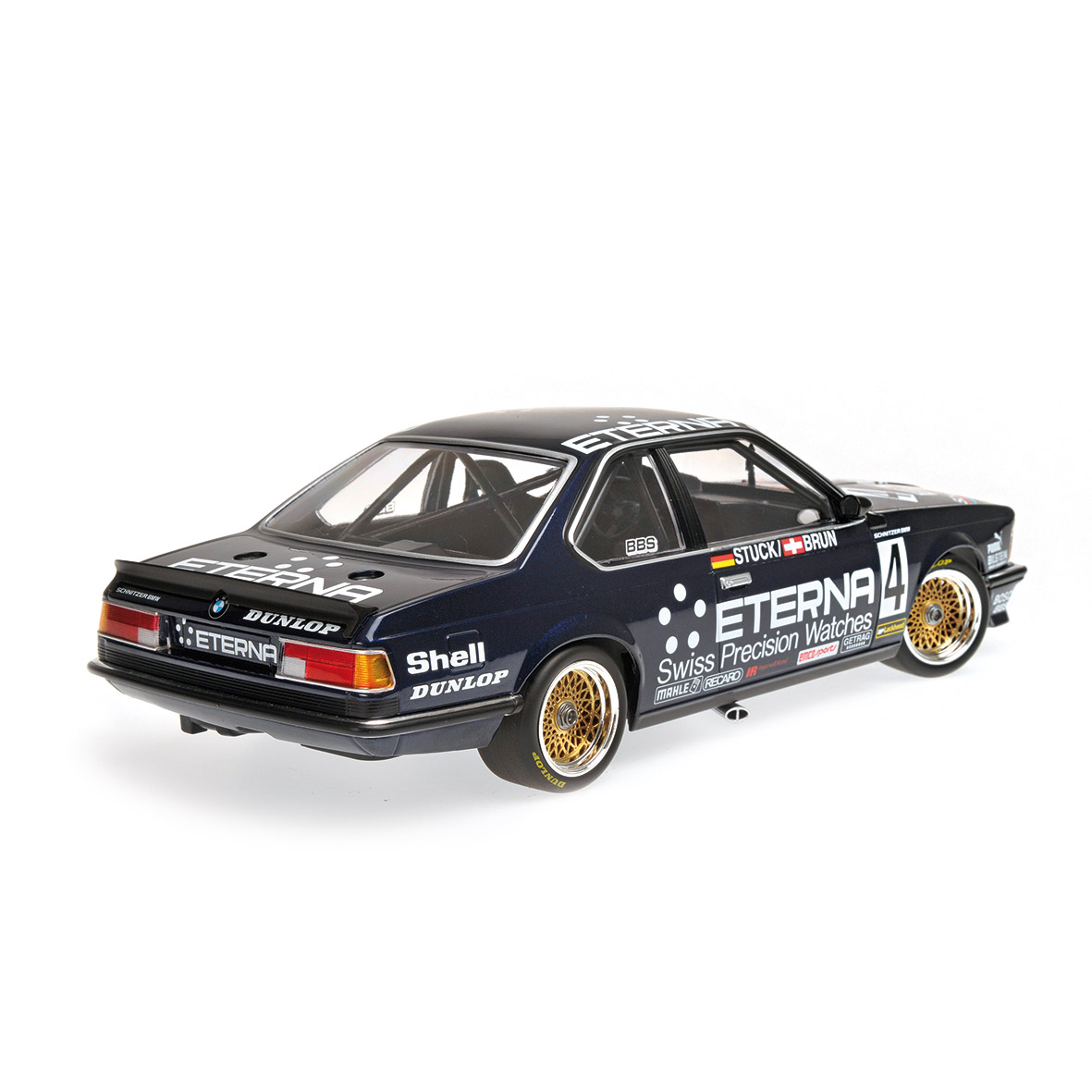 BMW 635 CSI - SCHNITZER ETERNA - H.J. STUCK/W.BRUN - 3RD PLACE GRAND PRIX BRNO 1983
