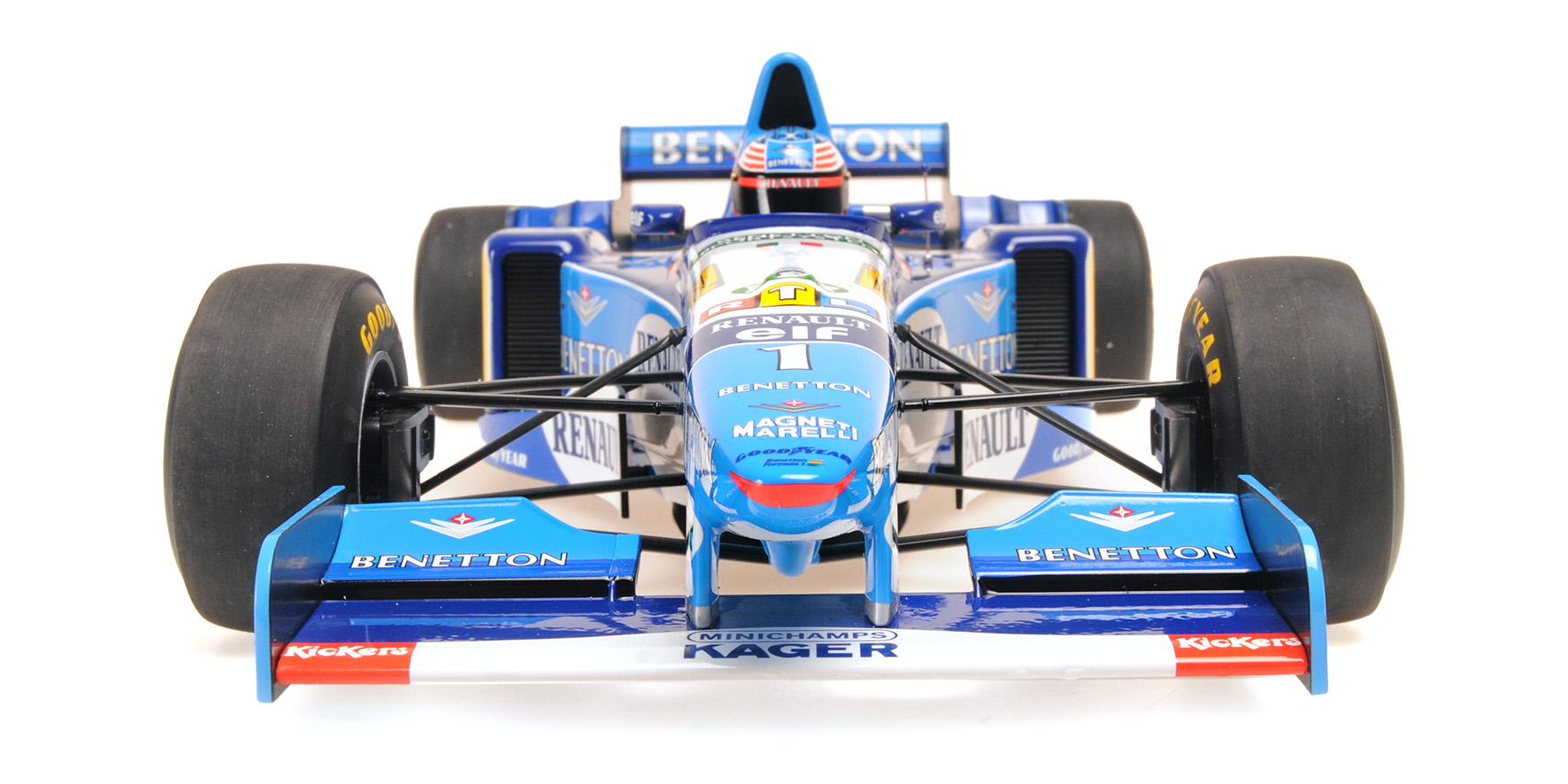 BENETTON RENAULT B195 - MICHAEL SCHUMACHER - WINNER EUROPEAN GP 1995