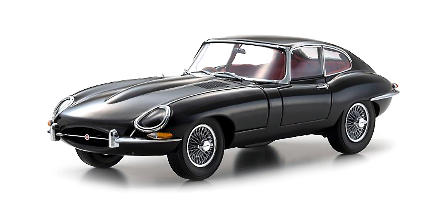 JAGUAR E TYPE (RHD) BLACK (08954BK)