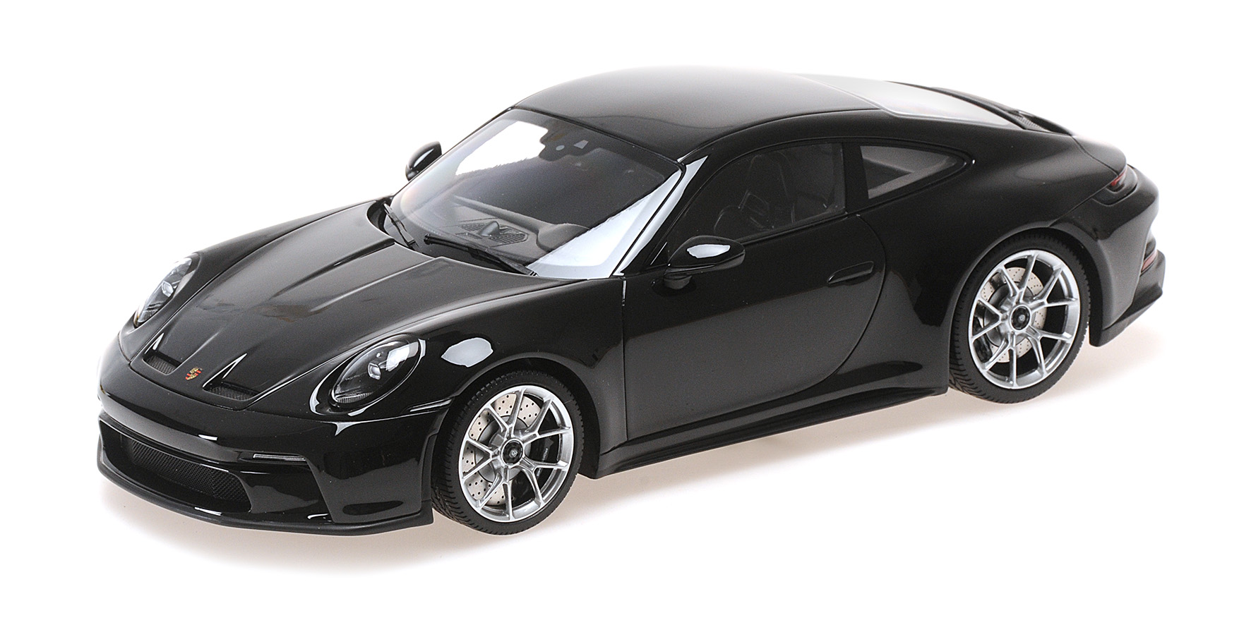 PORSCHE 911 (992) GT3 TOURING - 2022 - BLACK W/SILVER WHEELS