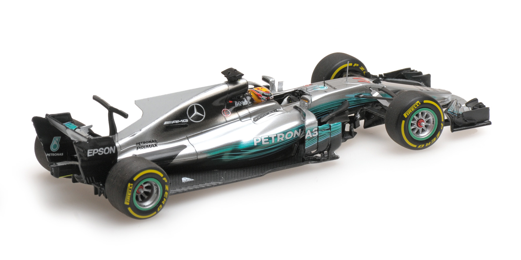 MERCEDES AMG PETRONAS FORMULA ONE TEAM F1 W08 EQ POWER+ - LEWIS HAMILTON - WINNER CHINESE GP 2017