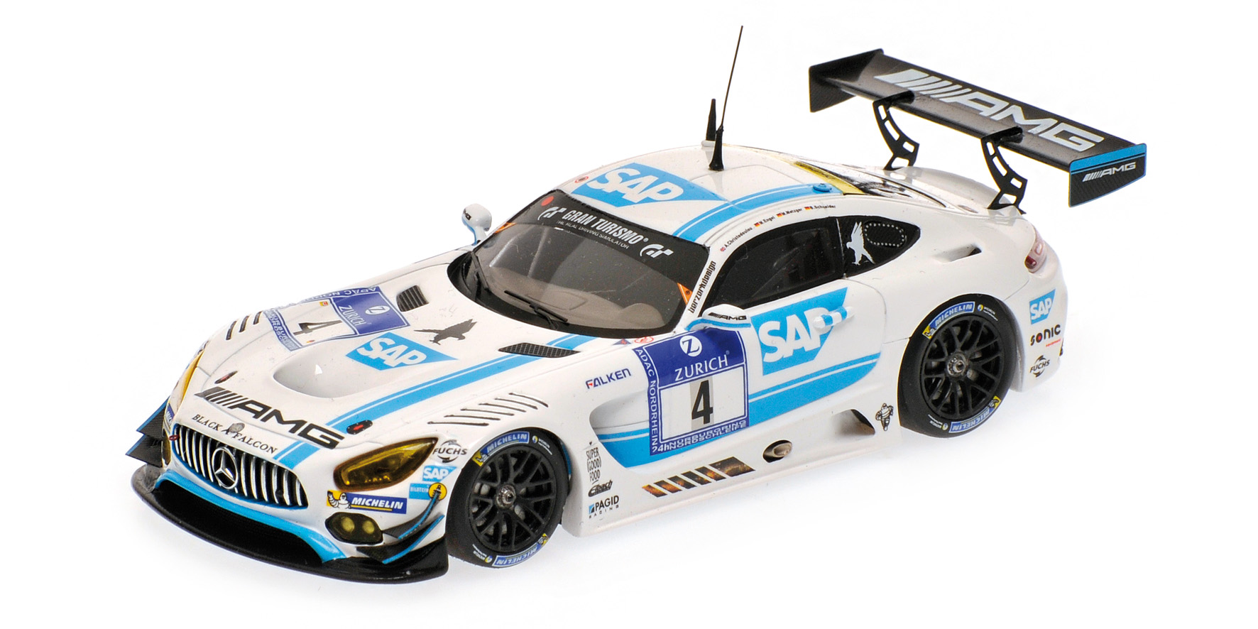 MERCEDES-AMG GT3 - CHRISTODOULOU/ENGEL/METZGER/SCHNEIDER - WINNER 24H NÜRBURGRING 2016
