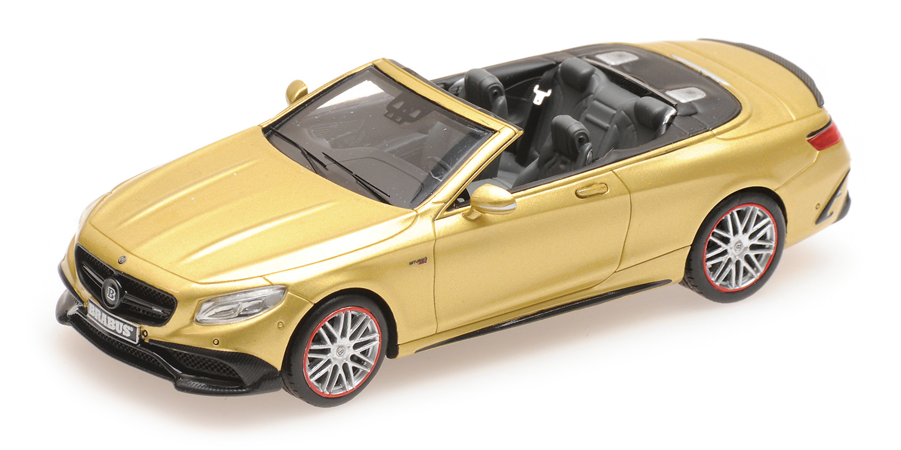 BRABUS 850 MERCEDES-AMG S 63 S-CLASS CABRIOLET - 2016 - GOLD