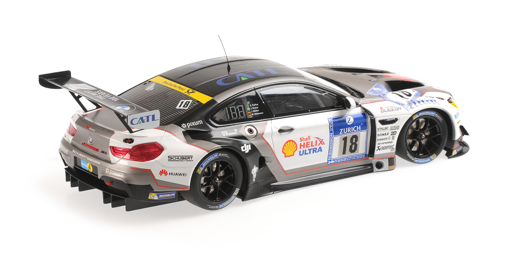 BMW M6 GT3 - SCHUBERT MOTORSPORT - FARFUS/KROHN/MUELLER/WITTMANN - 24H NÜRBURGRING - 2016