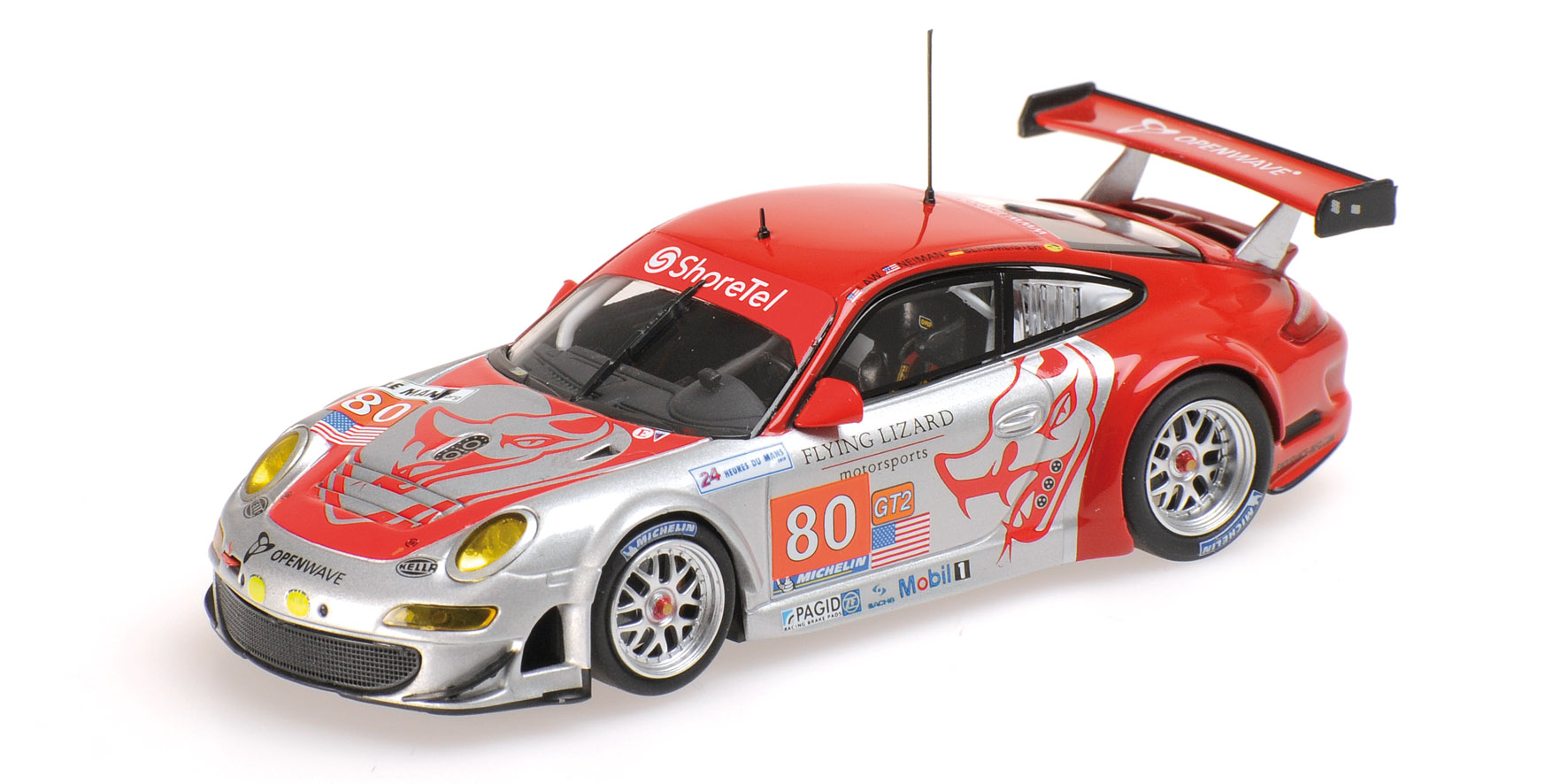 PORSCHE 997 GT3 RSR - FLYING LIZARD MOTORSPORT - NEIMAN/LAW/BERGMEISTER - 24H LE MANS 2010