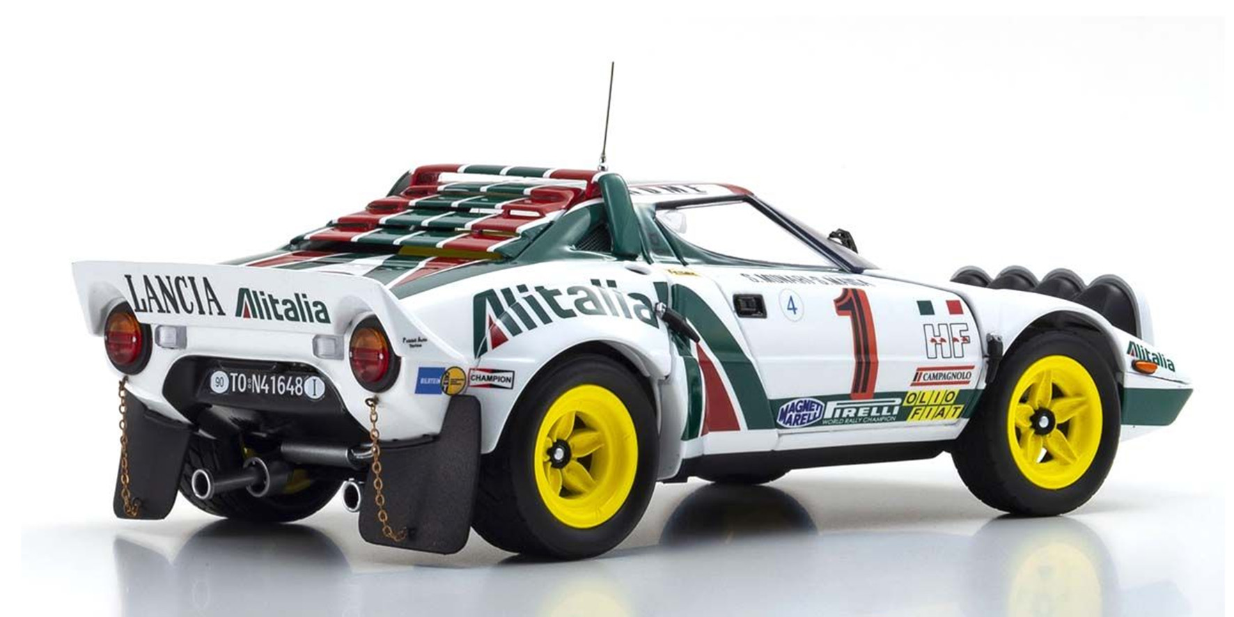 LANCIA STRATOS HF - RALLYE MONTE CARLO 1977 - WINNER MUNARI/MAIGA (08130A)