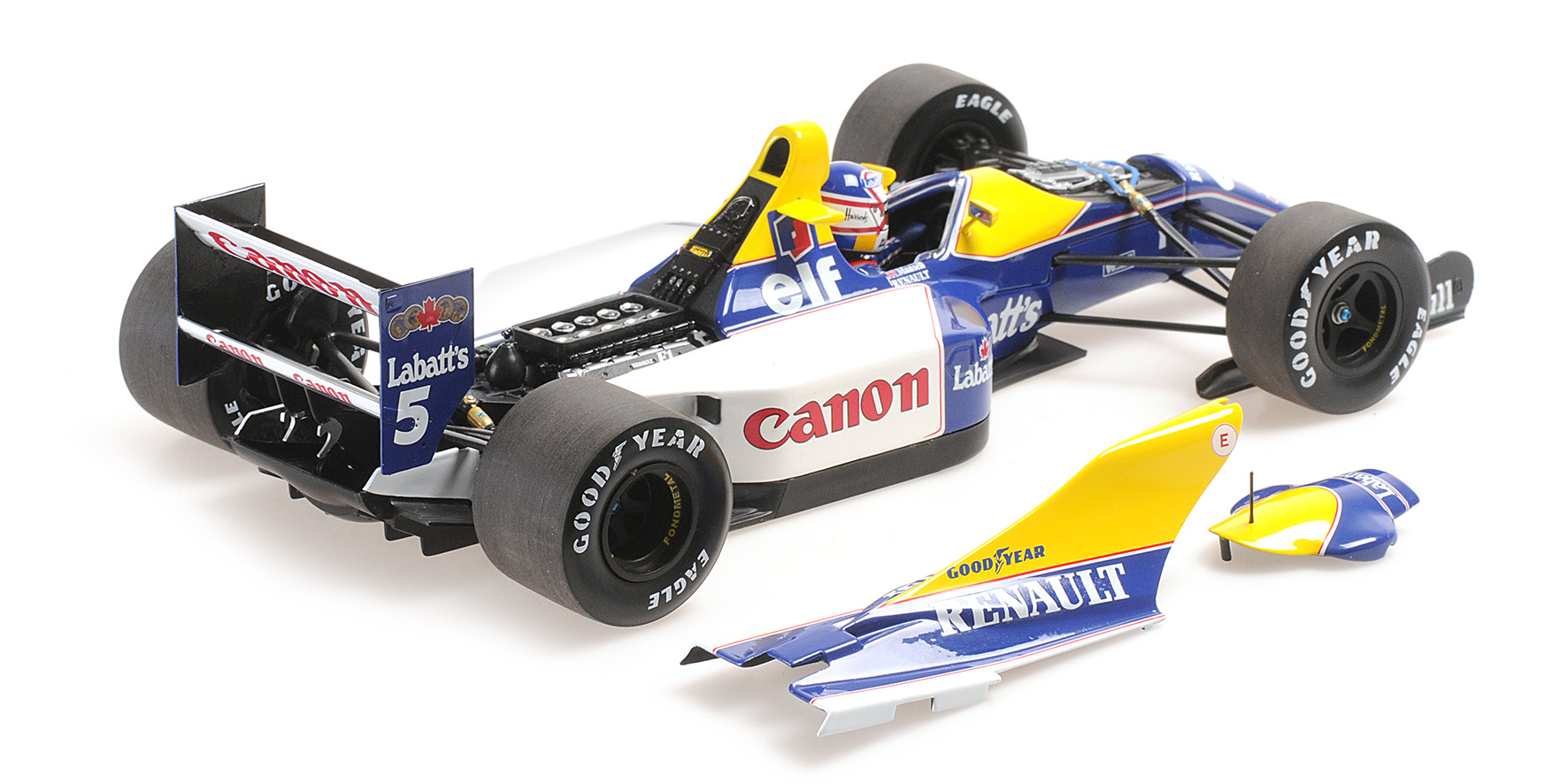 WILLIAMS RENAULT FW14B - NIGEL MANSELL - 1992