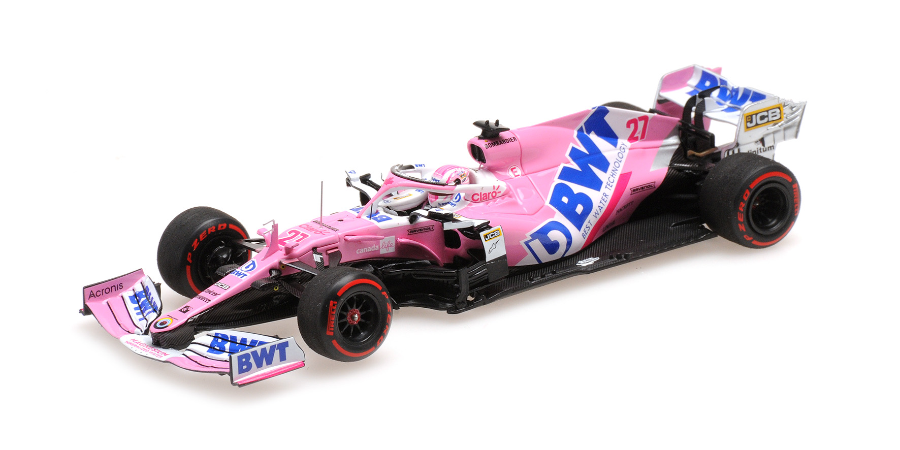 BWT RACING POINT F1 TEAM MERCEDES RP20 - NICO HULKENBERG - 70TH ANNIVERSARY GP 2020