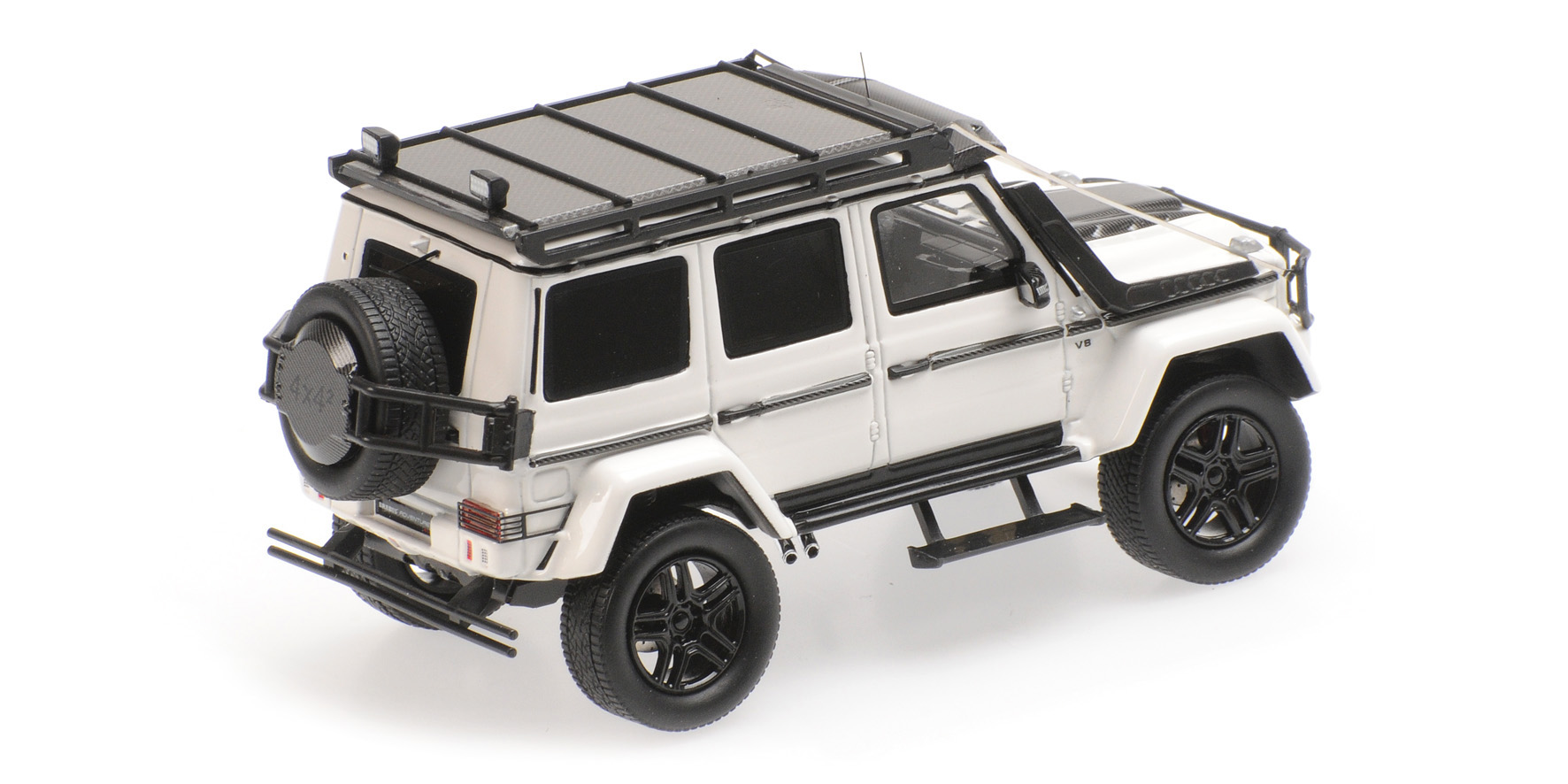 BRABUS 550 ADVENTURE 4X4² BASED ON G 500 4X4 - 2017 - WHITE