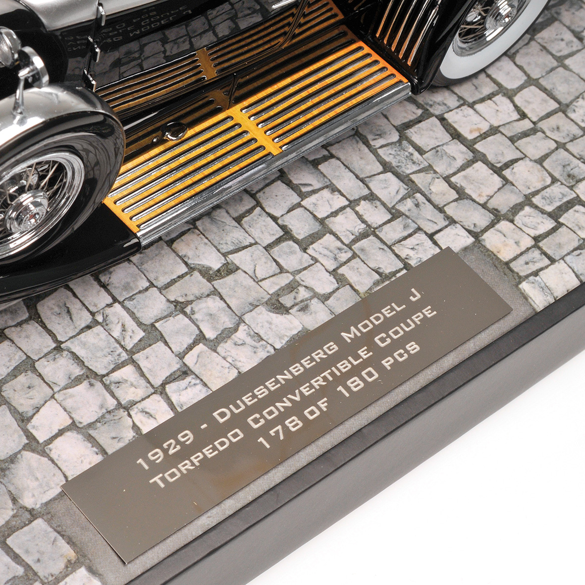 DUESENBERG MODEL J TORPEDO CONVERTIBLE COUPÉ - 1929 - BLACK