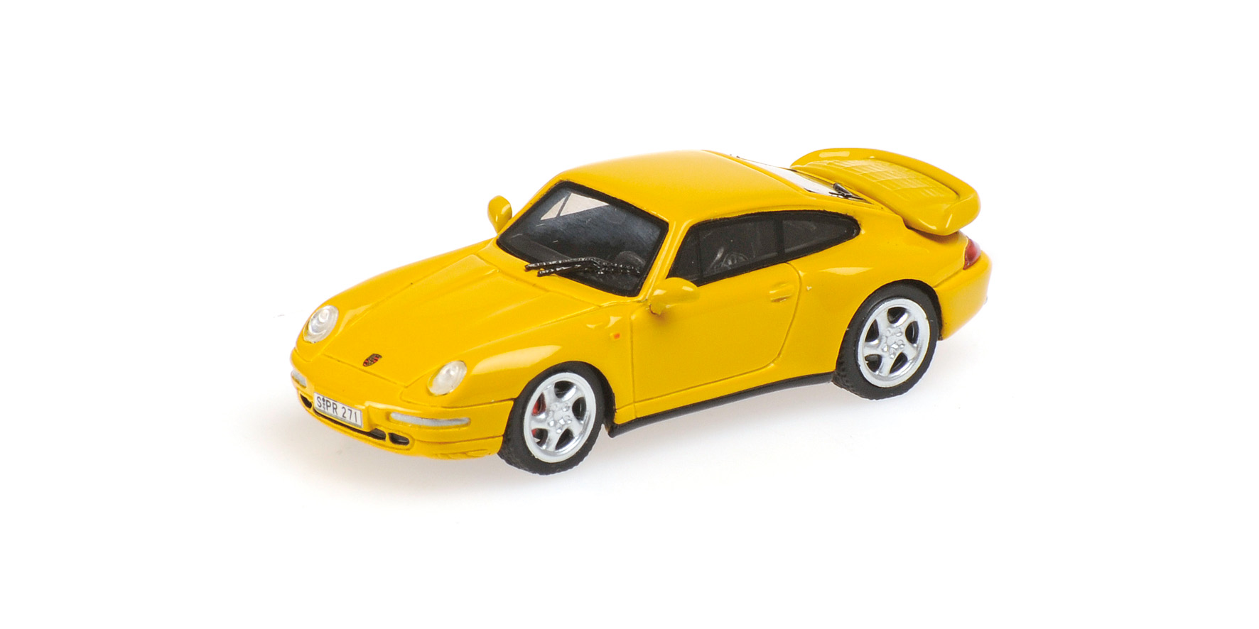 PORSCHE 911 (993) - TURBO - 1995 - YELLOW