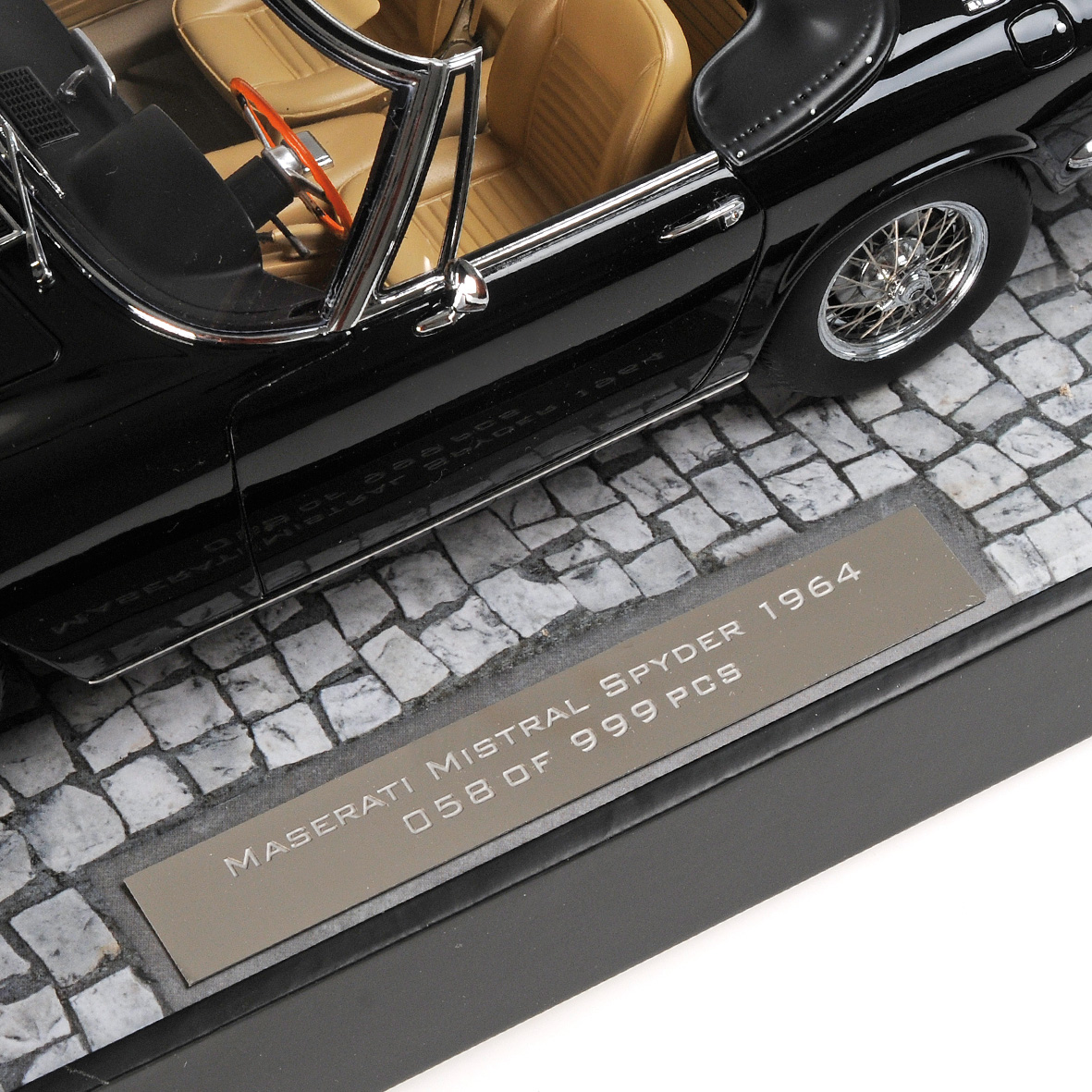 MASERATI MISTRAL SPYDER - 1964 - BLACK
