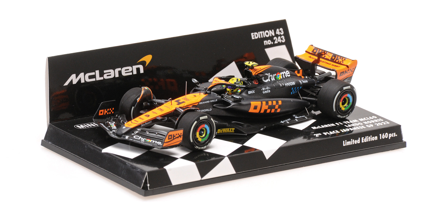 MCLAREN F1 TEAM MCL60 - LANDO NORRIS - 2ND PLACE JAPANESE GP 2023