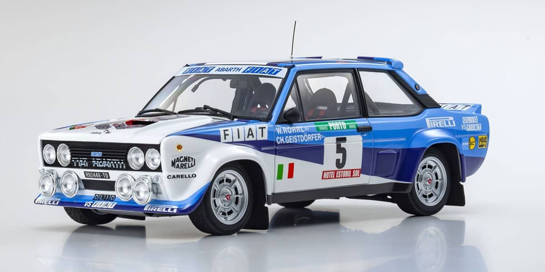 FIAT 131 ABARTH - 1980 - RALLY PORTUGAL #5 (08376A)
