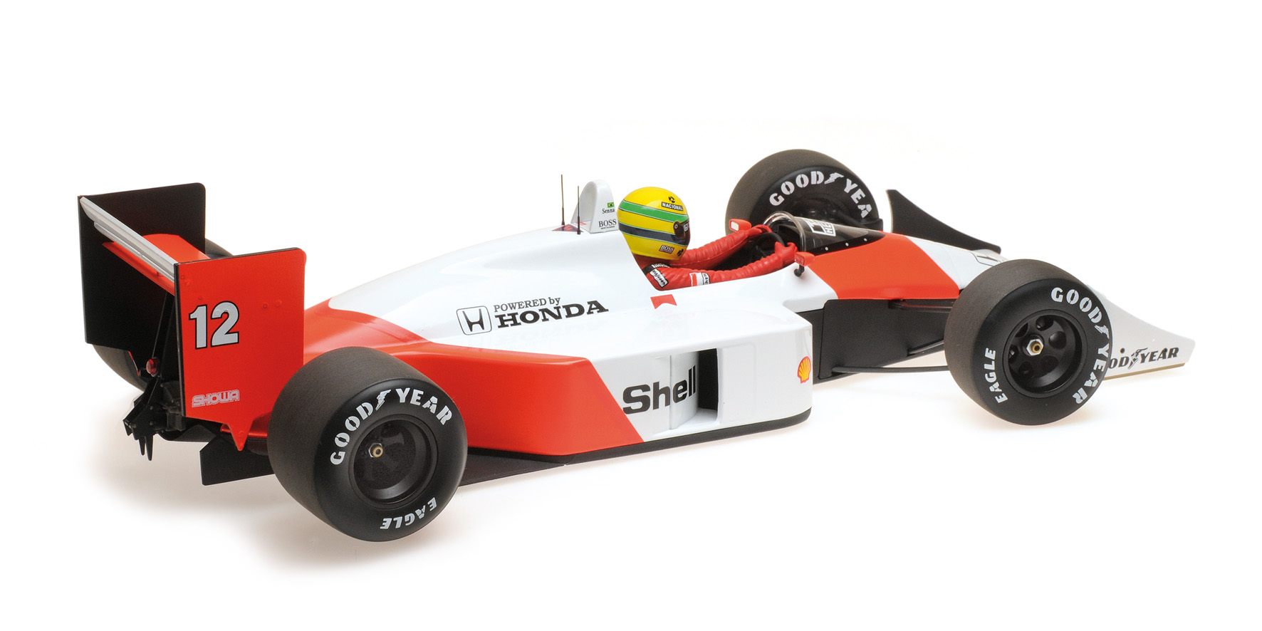 MCLAREN HONDA MP4/4 - AYRTON SENNA - WORLD CHAMPION 1988