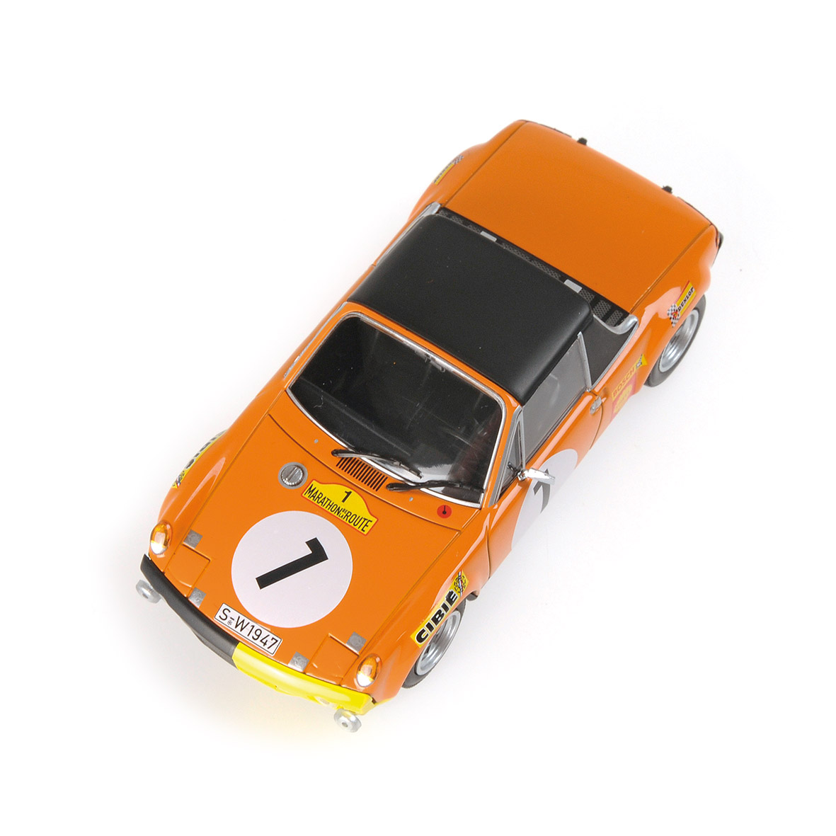 PORSCHE 914/6 - LARROUSE/HALDI/MARKO - WINNERS MARATHON DE LA ROUTE 1970