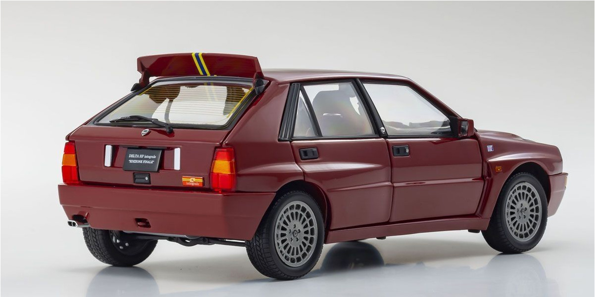 LANCIA DELTA HF INTEGRALE COLLEZIONE - BORDEAUX RED (08343C)