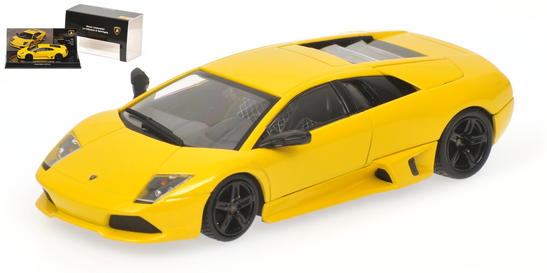 LAMBORGHINI MURCIELAGO LP 640 - 2006 - YELLOW - MUSEUM SERIES