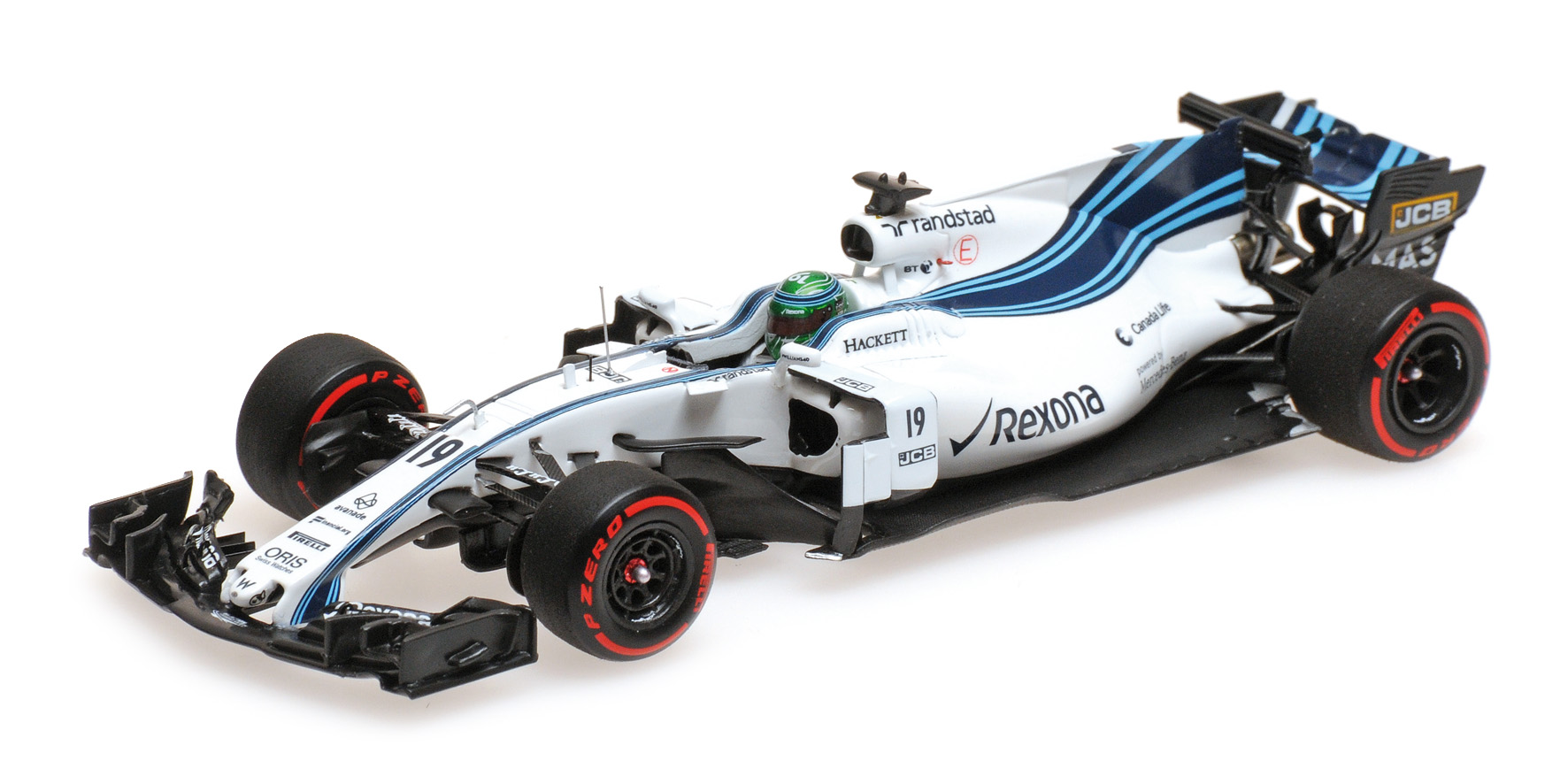 WILLIAMS MARTINI RACING MERCEDES FW40 - FELIPE MASSA - LAST GP - ABU DHABI GP 2017