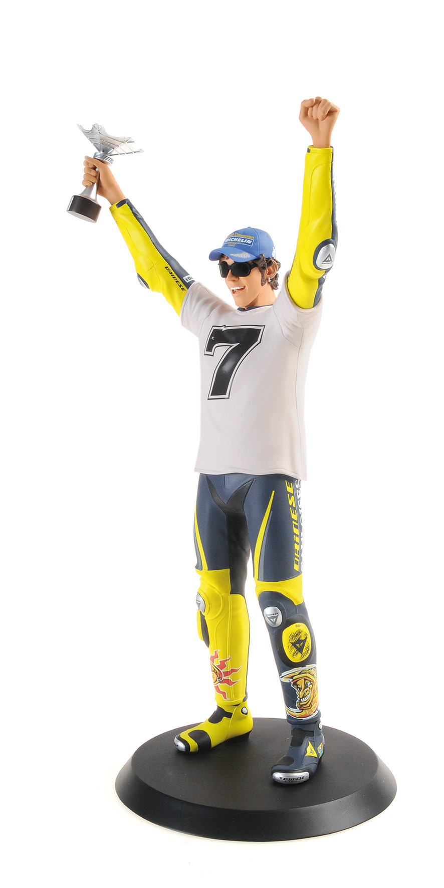 FIGURINE - VALENTINO ROSSI - MOTOGP SEPANG 2005 - 7 TIME WORLD CHAMPION