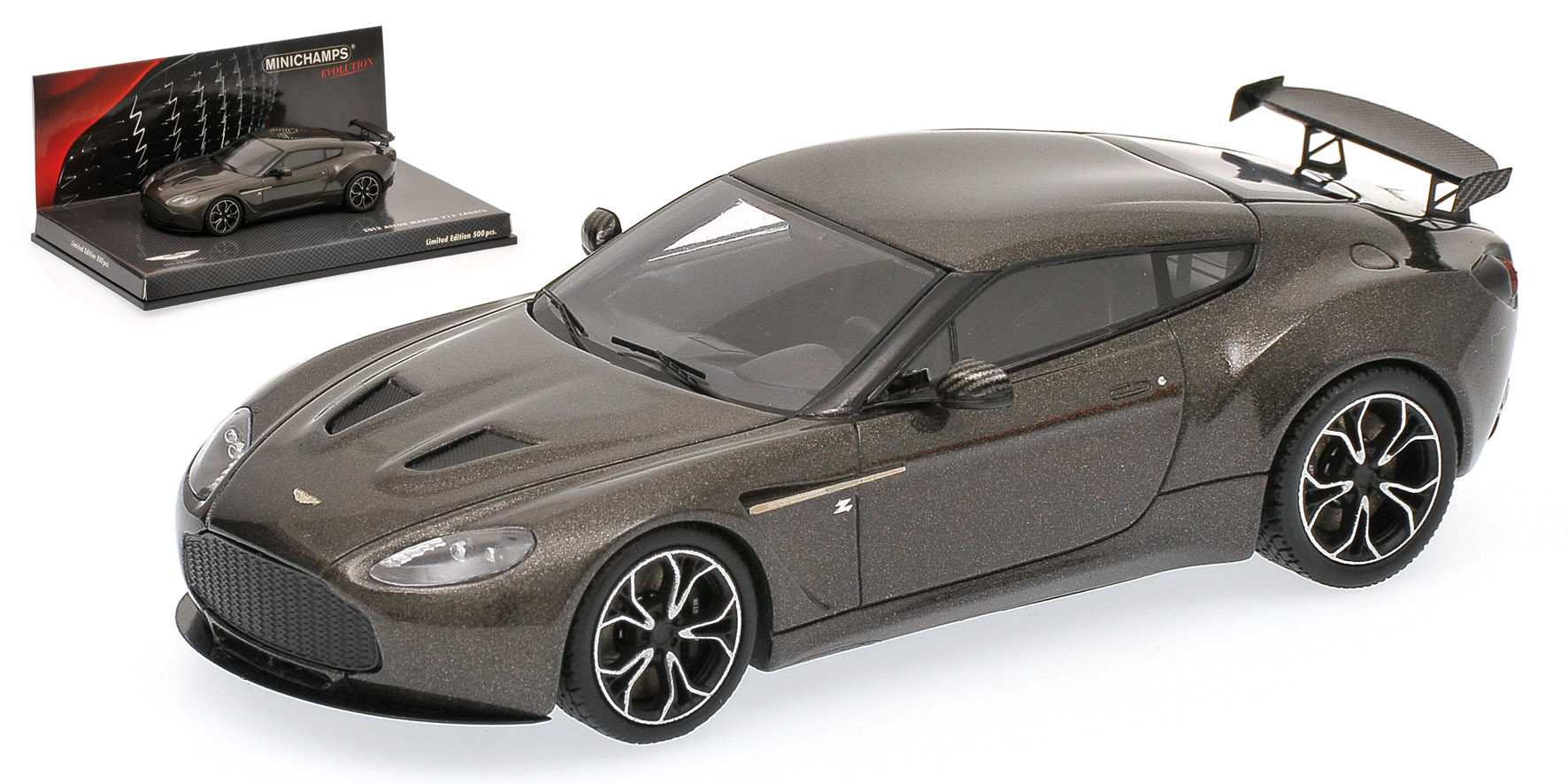 ASTON MARTIN V12 ZAGATO - 2012 - SILVER