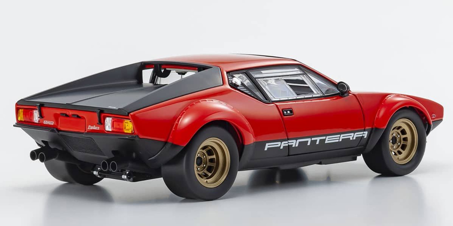 DE TOMASO PANTERA GT4 - RED/BLACK (08853R)