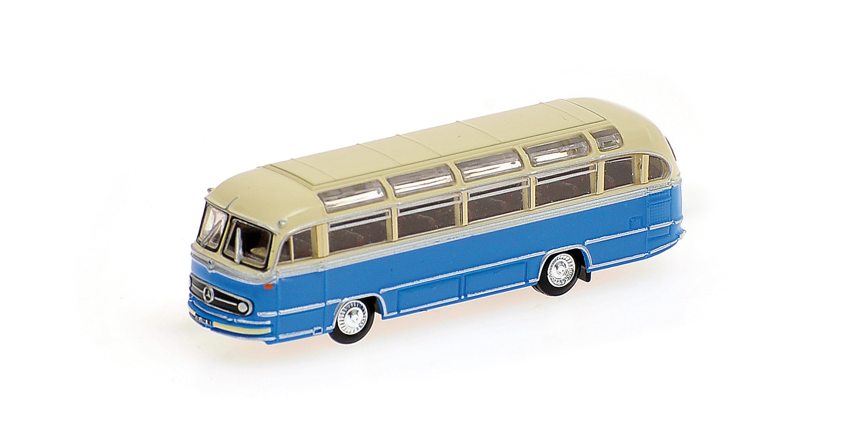 MERCEDES-BENZ O321H BUS - 1957 - CREAM/BLUE